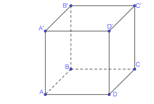 Hình lập phương ABCD A phẩy B phẩy C phẩy D phẩy