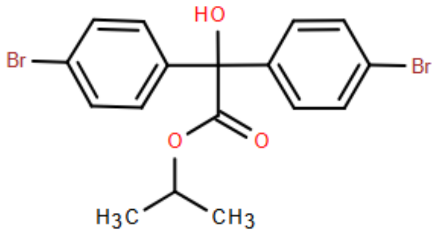 Công thức cấu tạo của acarol
